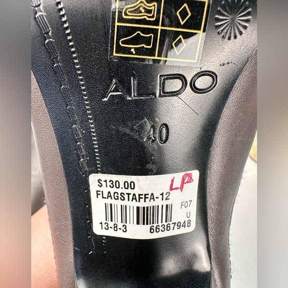 Aldo gray leather booties, size 9 (EU 40), new with tags - Picture 11 of 13